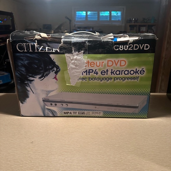 *BRAND NEW* Citizen C802DVD MP4 & Karaoke DVD Player Progressive Scan - Picture 4 of 5